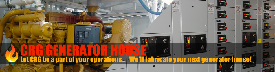 CRG Boiler Systems fabricates Generator houses.